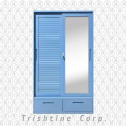 HO-WC-070 | 2 Door wardrobe with bottom drawer