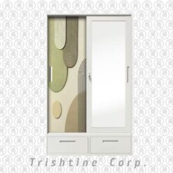 HO-WC-072 | 2 Door wardrobe with bottom drawer