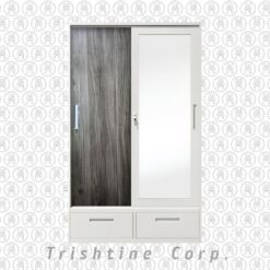 HO-WC-074 | 2 Door wardrobe with bottom drawer