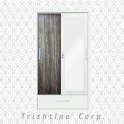 HO-WC-080 | 2 Door wardrobe with single bottom drawer