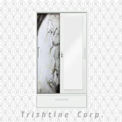 HO-WC-081 | 2 Door wardrobe with single bottom drawer