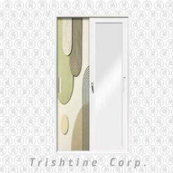 HO-WC-085 | 2 Door sliding steel wardrobe