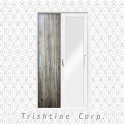 HO-WC-086 | 2 Door sliding steel wardrobe