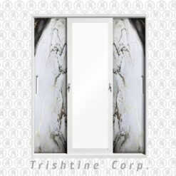 HO-WC-094 | 3 Door steel wardrobe