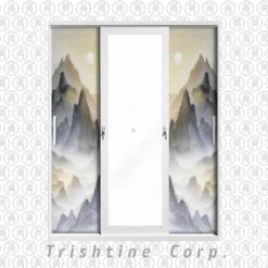 HO-WC-095 | 3 Door steel wardrobe