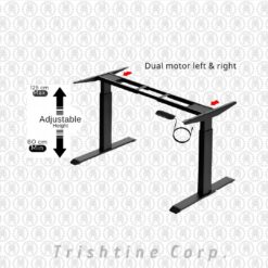 FST-006C | Dual motor adjustable metal frame