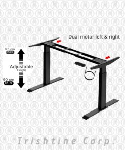 FST-006C | Dual motor adjustable metal frame