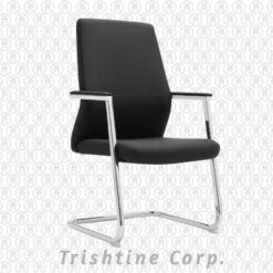 TVIS-090 | Sled Visitor Chair with padded armrest