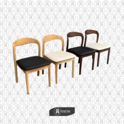 TPR-WC-006 | Modern Wooden Minimalist Cafe Chair
